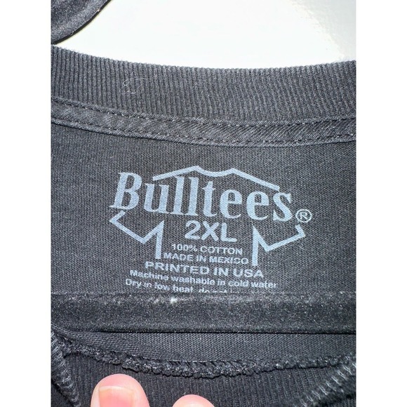 BullTees Rhinestone Bling Sparkle Master Barber Tee T-Shirt - 2XL - Picture 3 of 4